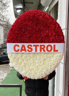 Mozole çelenk Castrol